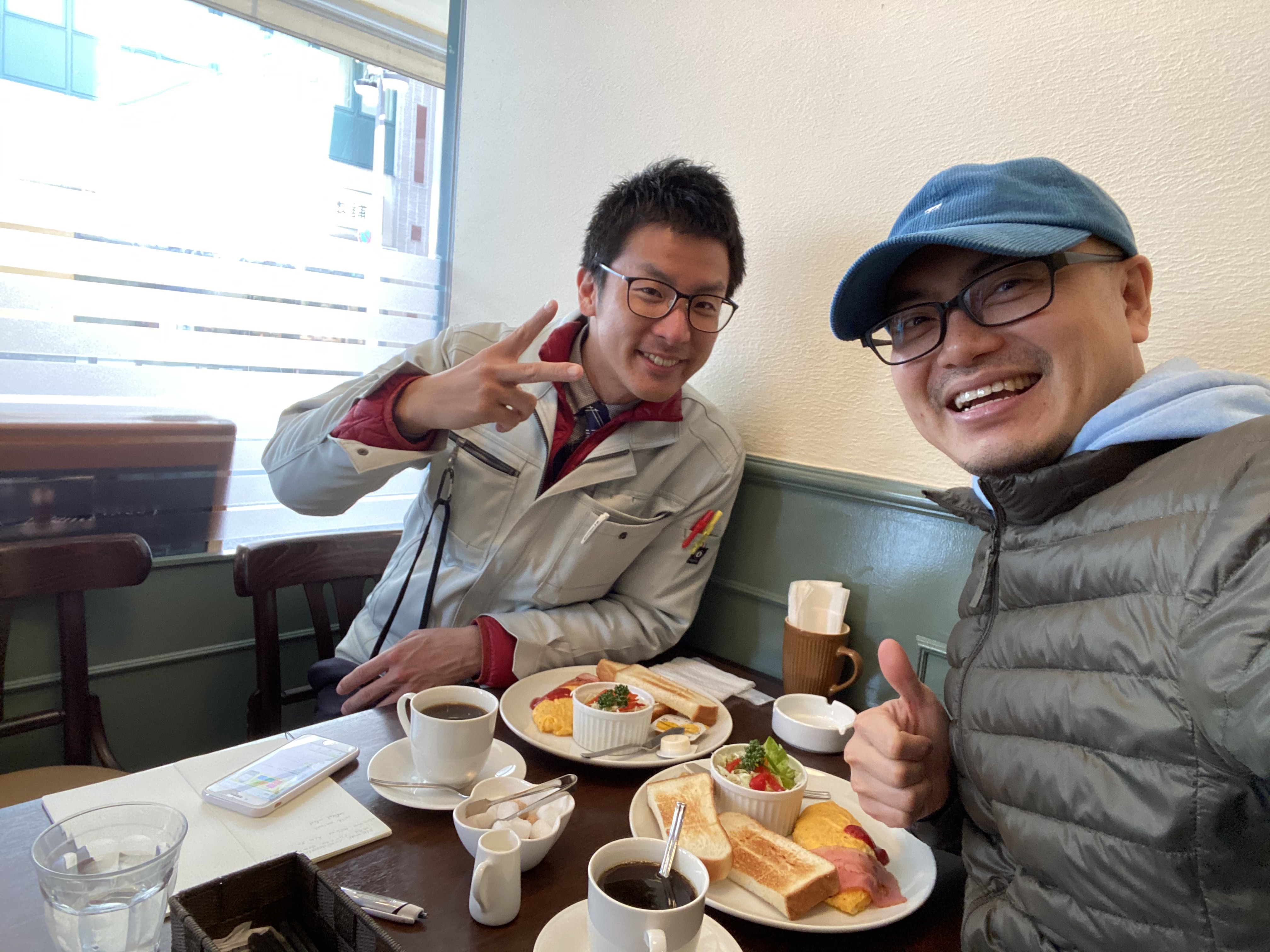 與Satoshi 初次見面